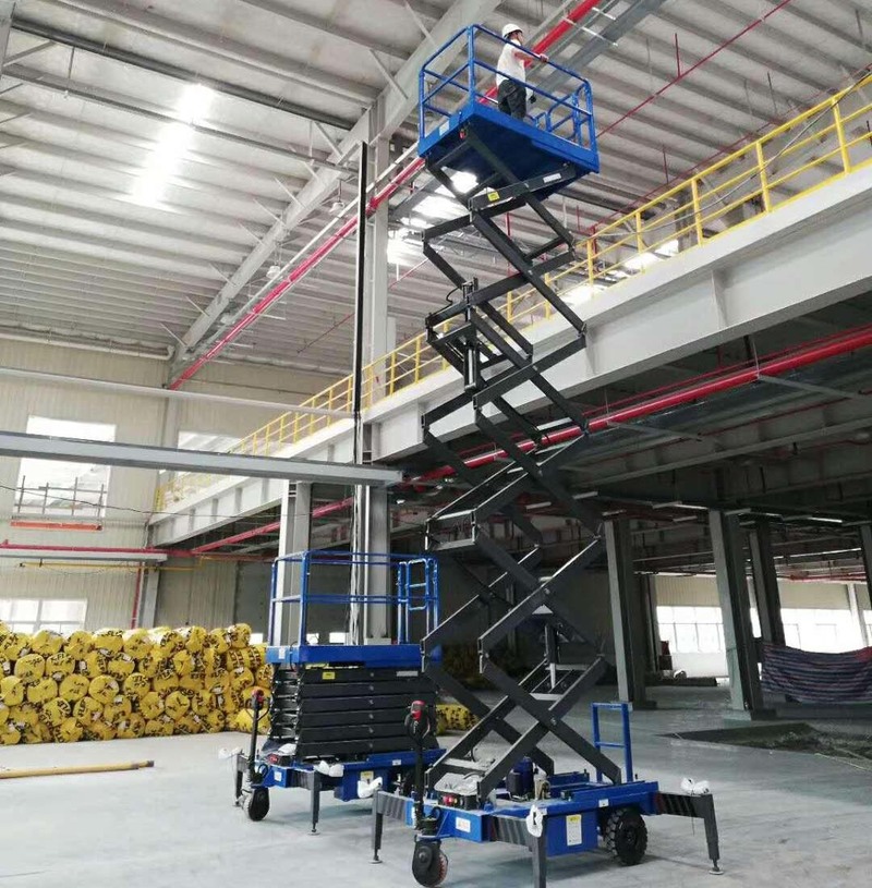 巴音郭楞助力行走剪叉式高空作业平台